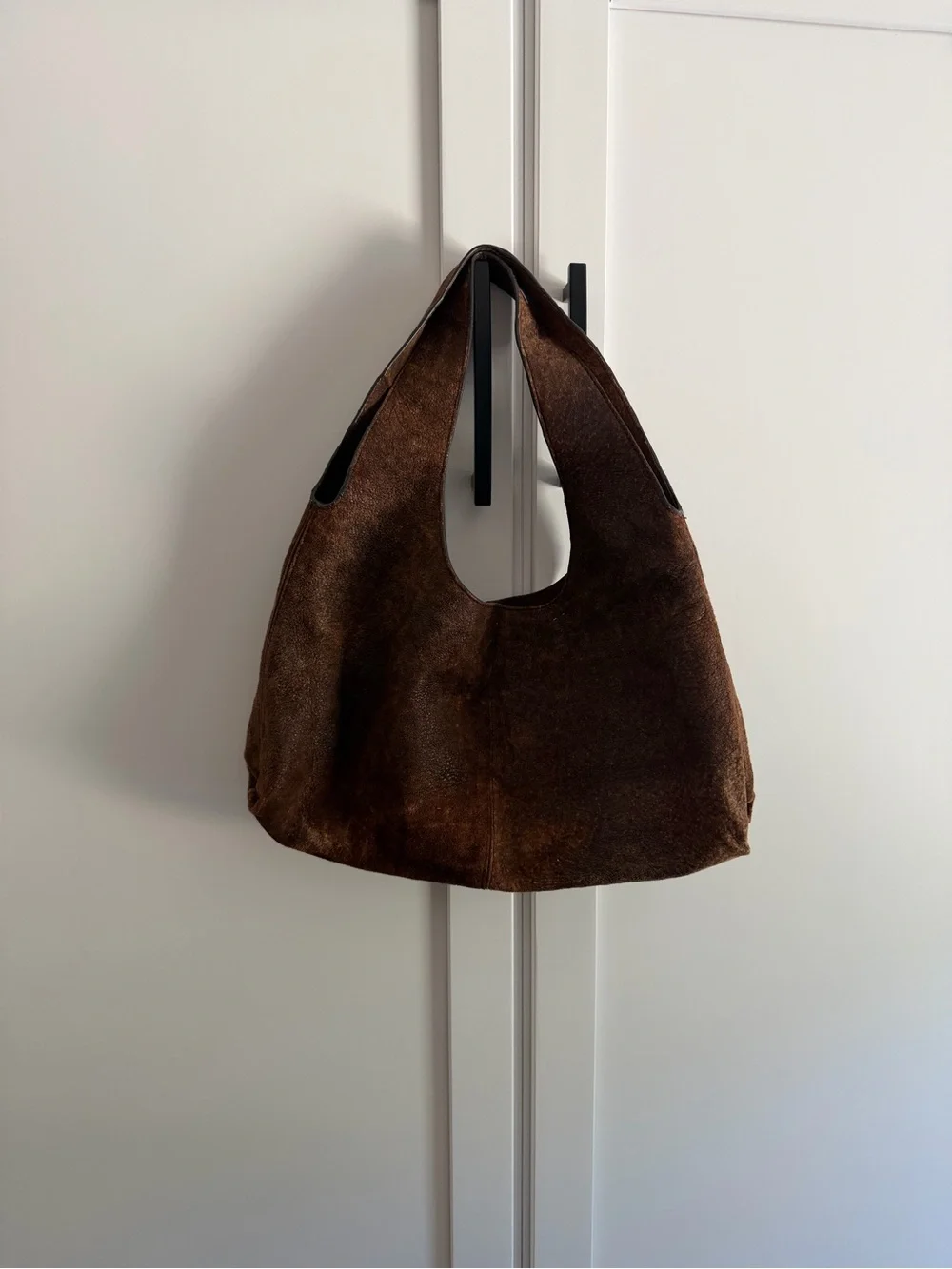 Massimo Dutti Nappa Leather Hobo Bag - Picture 4 of 6